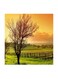 Nature MDF Wall Art Multicolour 30x30centimeter