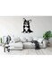 Wall Art Black 20cm