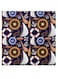 Sailor Themed Wall Art Blue/White/Yellow 30x30cm