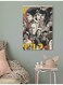 Pop Fiction Movie Wall Art Multicolour 40x60cm