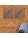 2-Pieces Islamic Calligraphy Mdf Wall Art Multicolour 30x30cm