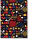 Geometric Shapes Wall Art Multicolour 40x60cm