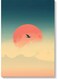 Bird Wall Art Multicolour 40x60cm