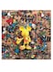 Mickey Mouse Themed Wall Art Beige/Yellow/Blue 30x30cm