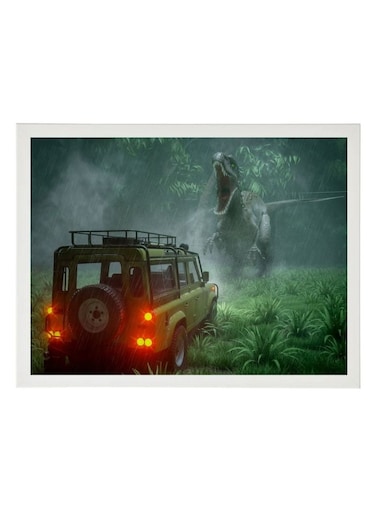 Digital Wall Art Poster Frame Jurassic Park 30X40 cm
