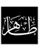 Taher Wall Art Black/White 30x30cm