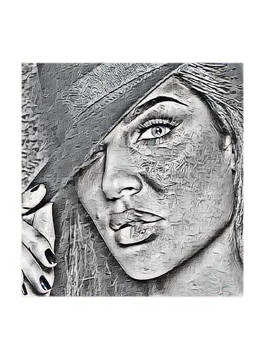 Nadine Nassib Njeim MDF Wall Art Multicolour 30x30cm