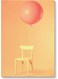 Balloon Themed Wall Art Painting Yellow/Pink 40x60cm