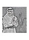 Abdallah Al Rowaished MDF Wall Art Multicolour 30x30centimeter