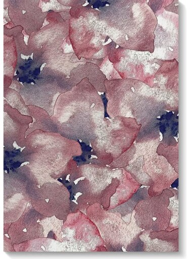 Flowers Wall Art Multicolour 40x60cm