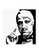 The Godfather MDF Wall Art Multicolour 30x30centimeter