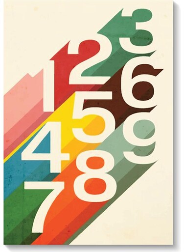 Decorative Wall Art Painting Multicolour 40 x 60cm