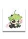 Decorative MDF Wall Art Painting Multicolour 30 x 30cm