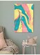 Modern Art Wall Art Multicolour 40x60cm