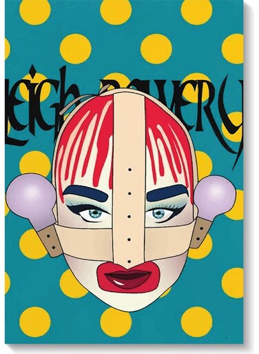 Woman Pop Art Wall Art multicolour 40 x 60cm