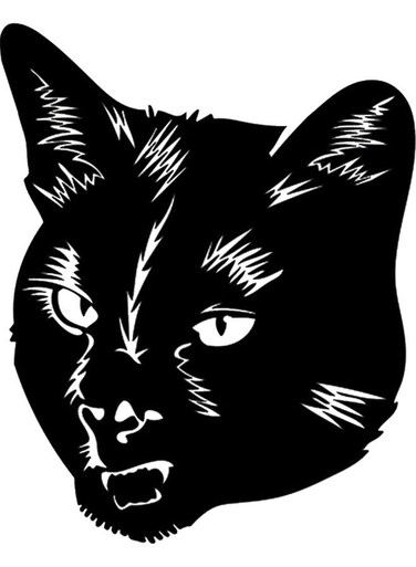Wall Art Black 20cm
