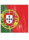 Wooden Themed Wall Art Red/Green/White 30x30cm