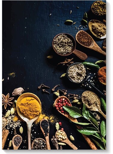 Spices Wall Art Multicolour 40x60cm