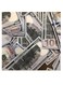 Dollars Themed Wall Art Beige/Grey/Yellow 30x30cm
