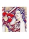 Nagat Al-Saghira MDF Wall Art Multicolour 30x30cm