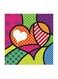 Love MDF Wall Art Multicolour 30x30cm
