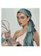 Woman Themed Decorative Wall Art Beige/Green/White 30x30cm