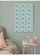 Flamingo Themed Wall Art Painting Multicolour 40x60cm