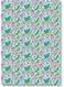 Flamingo Themed Wall Art Painting Multicolour 40x60cm