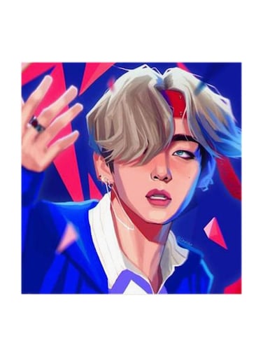 BTS Boy Band MDF Wall Art Multicolour 30x30centimeter
