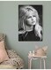 Brigitte Bardot Wall Art Painting Multicolour 40x60cm