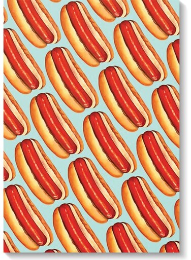 Hot Dog Wall Art Painting Multicolour