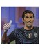 Buffon Themed Decorative Wall Art Blue/Black/Beige 30x30cm