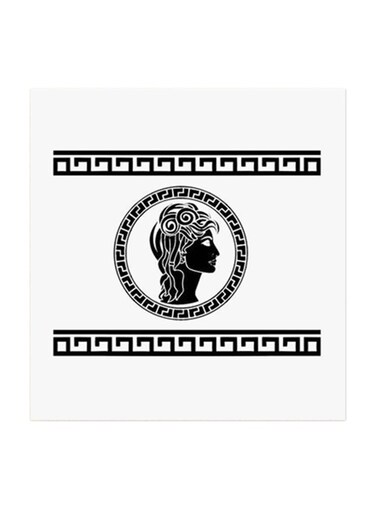 Modern MDF Wall Art Multicolour 30x30cm