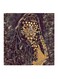 Arabian Women MDF Wall Art Grey/Yellow/Black 30x30cm