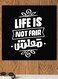 Wooden MDF Wall Art multicolour 30x30cm
