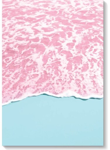 Beach Wall Art Multicolour 40x60cm