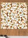 Guitar And Drum Themed Wall Art White/Brown/Green 30x30cm