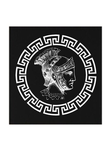Modern MDF Wall Art Multicolour 30x30cm
