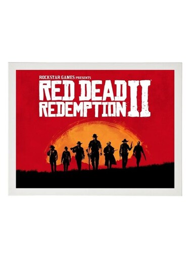 Digital Wall Art Poster Frame Red Dead Redemption 2 21X30 cm