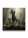 Decorative MDF Wall Art Painting Multicolour 30 x 30cm