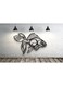 Wall Art Black 20cm