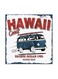 Hawaii MDF Wall Art Multicolour 30x30centimeter