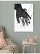 Stay Space Wall Art Painting Black/White 40x60cm