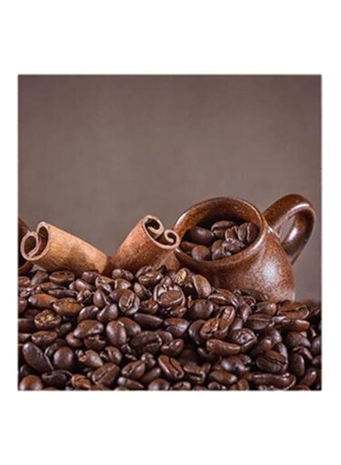 Coffee MDF Wall Art Brown 30x30cm