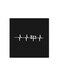 BTS Squad With A Pulse Wall Art Painting Black/White 30 x 30centimeter