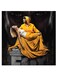 Locked Up Series Printed Wall Art Yellow/Black/White 30x30cm