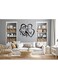 Wall Art Black 20cm