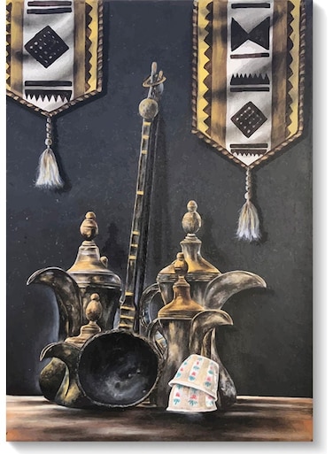 Wall Art Multicolour 40x60cm