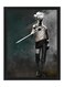 Digital Wall Art Poster Frame Kakashi Hatake 21X30 cm