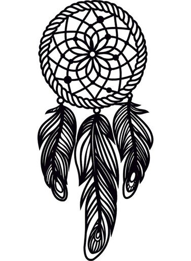 Wall Art Black 20cm